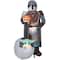 6.5ft. Airblown® Inflatable Halloween Star Wars Mandalorian & The Child with Pumpkin
